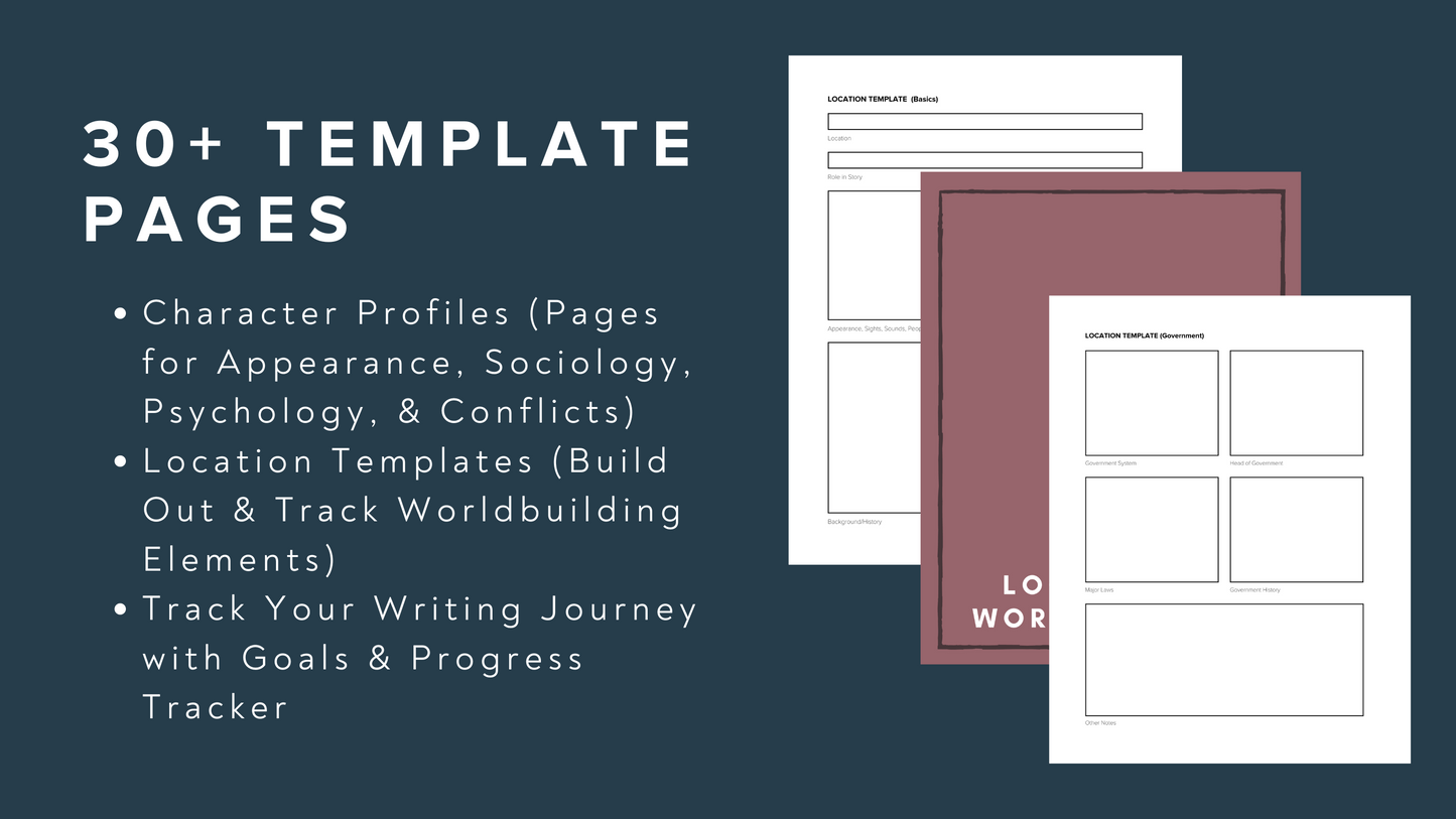 Novel Writing Workbook