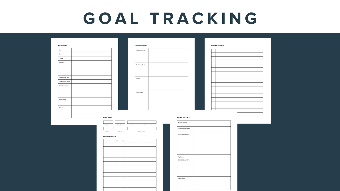 Novel Writing Workbook
