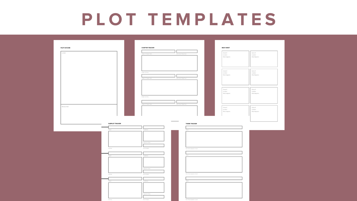Novel Writing Workbook