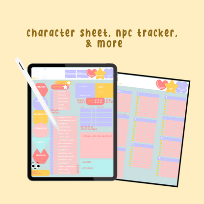 Cute D&D Player Notebook